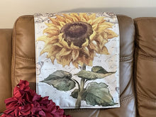 Load image into Gallery viewer, Headrest Cover for furniture &quot;Sunflower&quot; slipcover
