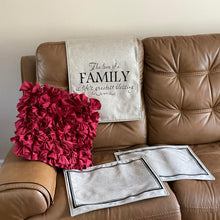 Load image into Gallery viewer, 3PC. Set Headrest Cover and Armrest covers &quot;Family&quot;
