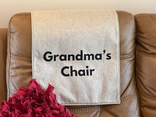 Load image into Gallery viewer, Headrest Cover for Furniture Stating,&quot;Grandma&quot; - Inspirational Words
