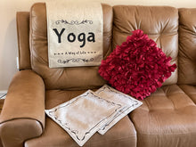 Load image into Gallery viewer, 3PC. Yoga set. Headrest and armrest covers for furniture
