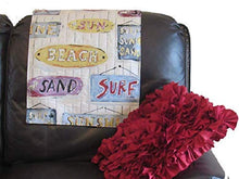 Load image into Gallery viewer, Headrest Cover for Furniture with a Beach Pattern Theme -Slipcovers
