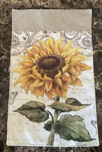 Load image into Gallery viewer, Headrest Cover for furniture &quot;Sunflower&quot; slipcover
