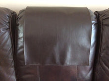 Load image into Gallery viewer, Chocolate Brown Vinyl Headrest Cover 17x27
